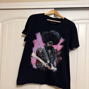 Stephen Fishwick Icons T Shirt Adult Large Jimi Hendrix Graphic Get Down Art